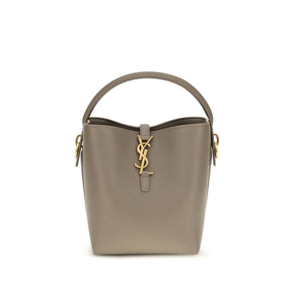 Bolso Saint Laurent de Piel de Becerro Beige Modelo Bos Taurus