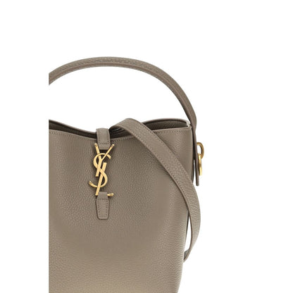 Bolso Saint Laurent de Piel de Becerro Beige Modelo Bos Taurus
