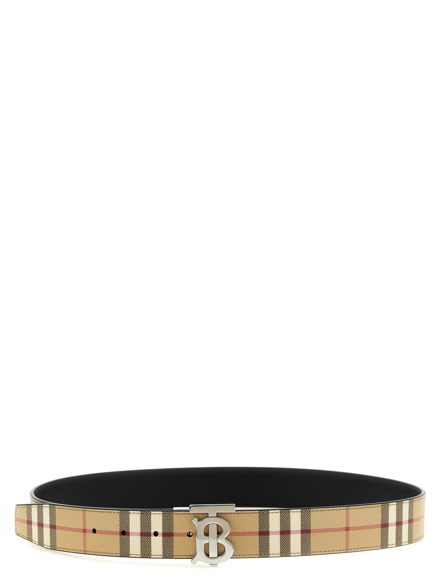 Cinturón Burberry de Polietileno Beige