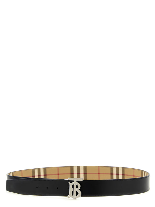 Cinturón Burberry de Polietileno Beige