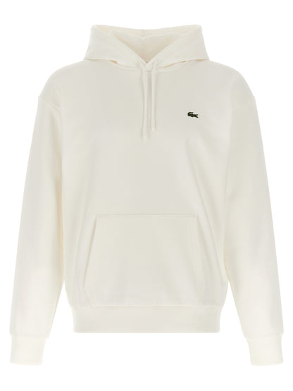 Sudadera Lacoste De Algodón Blanco Diseño Estructurado