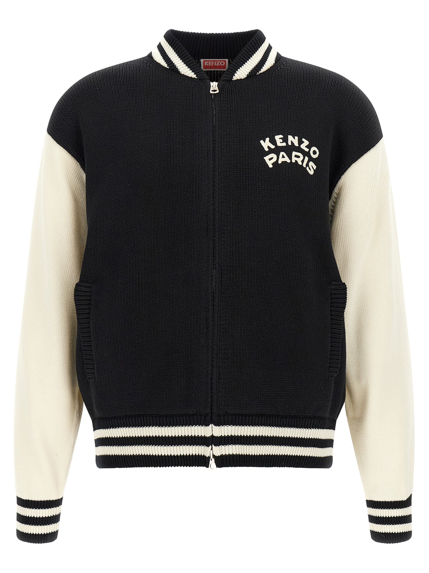 Cárdigan de algodón bicolor Kenzo