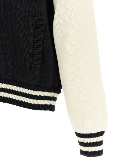 Cárdigan de algodón bicolor Kenzo