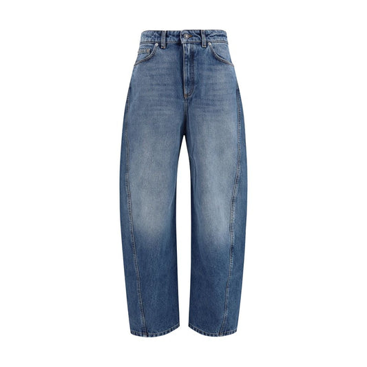 Jeans Givenchy azules de algodón de corte relajado