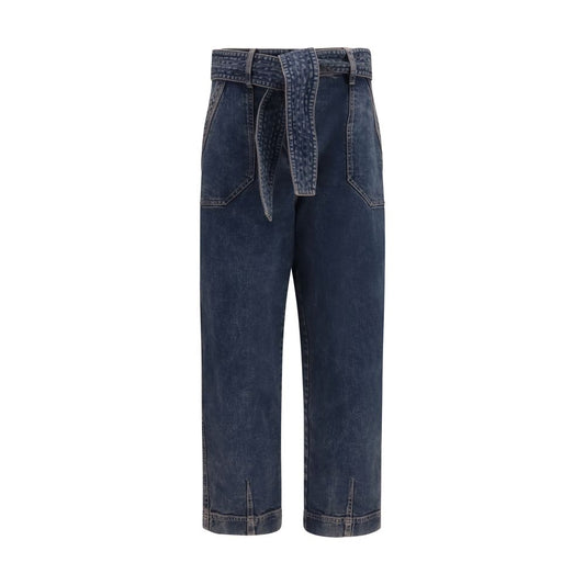Vaqueros de algodón azul Giorgio Armani