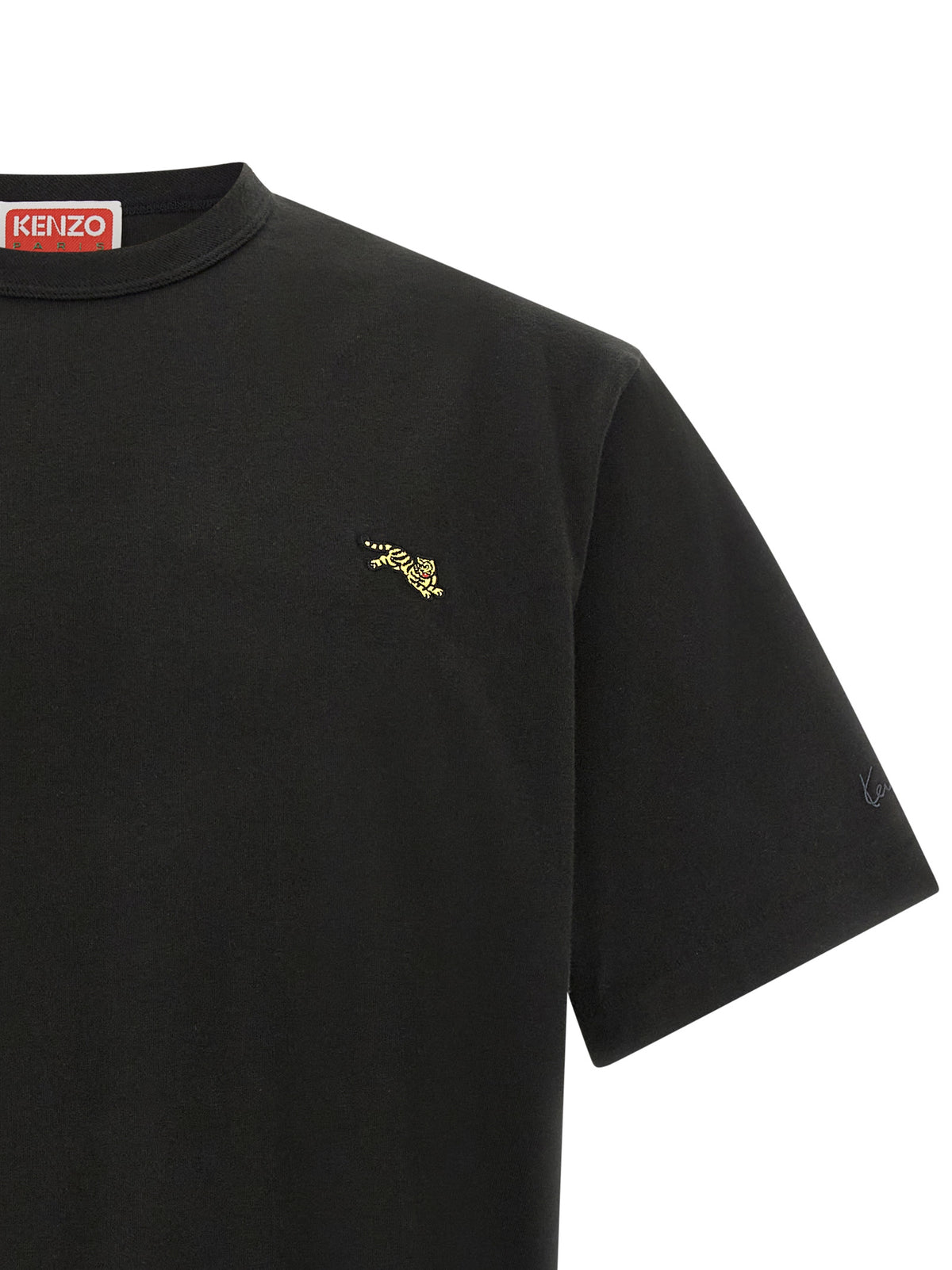 T-shirt en coton noir Kenzo Confort et respirabilité