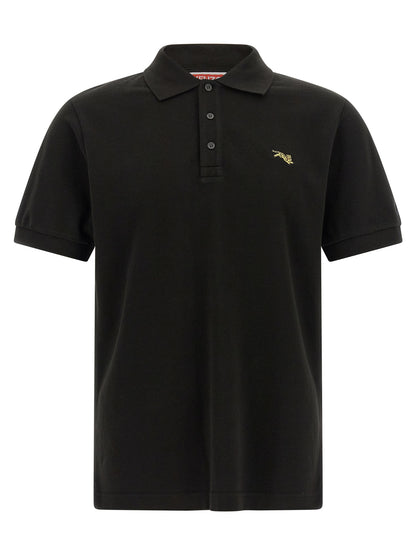 Polo Kenzo De Algodón Negro - Tejido Fresco Y Estructurado