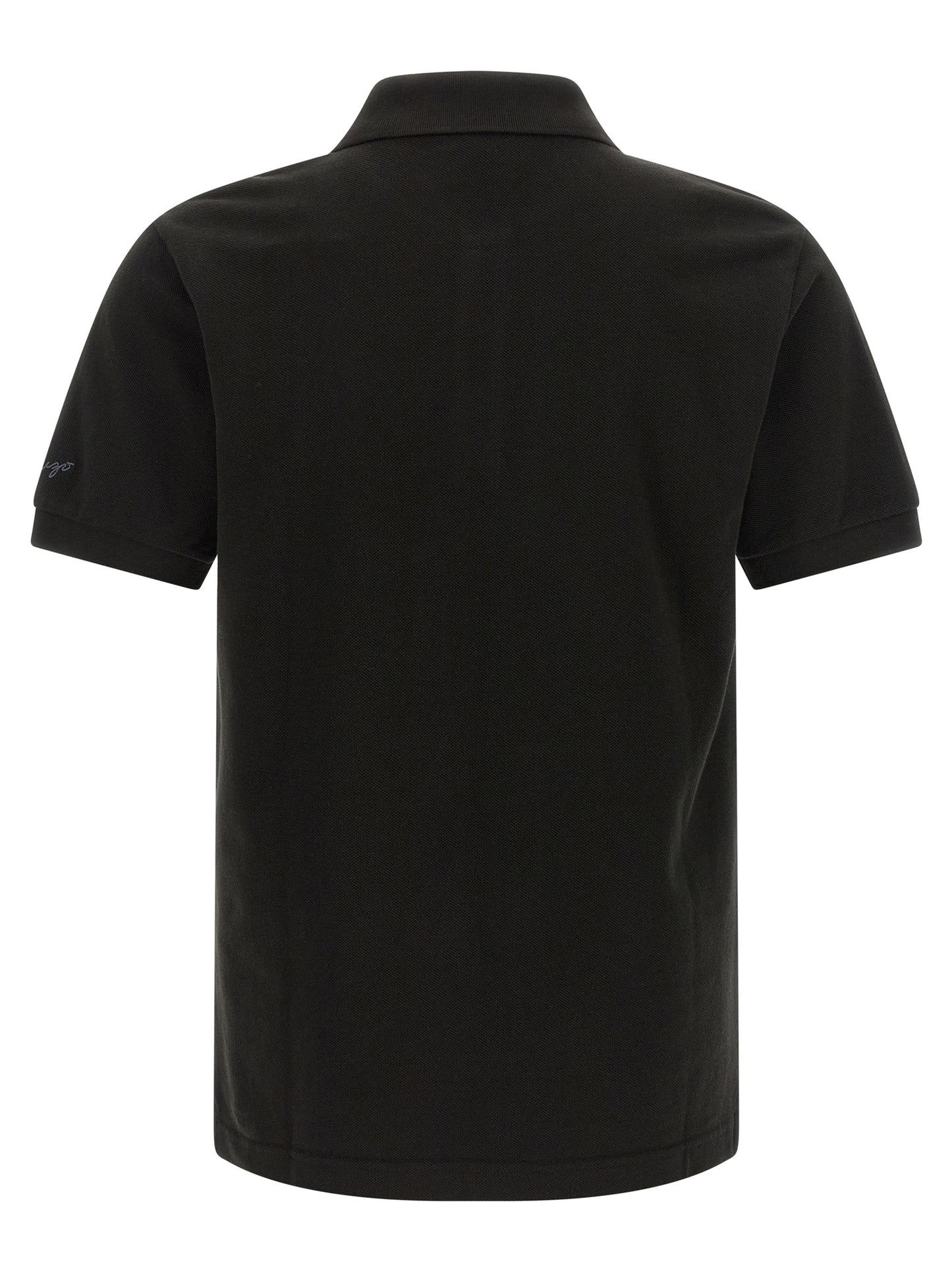 Polo Kenzo De Algodón Negro - Tejido Fresco Y Estructurado
