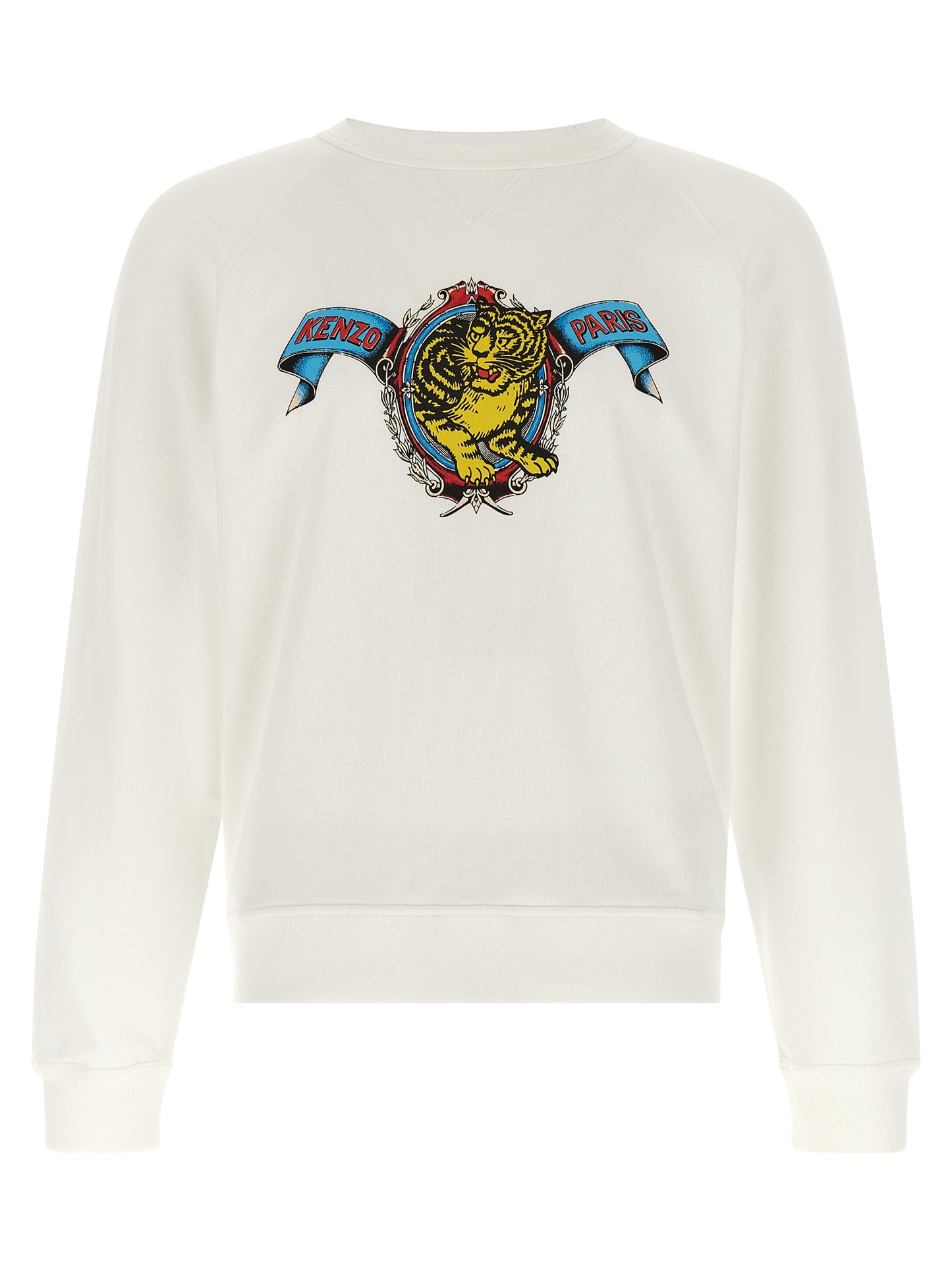 Sweat-shirt Kenzo en viscose blanche pour un confort optimal