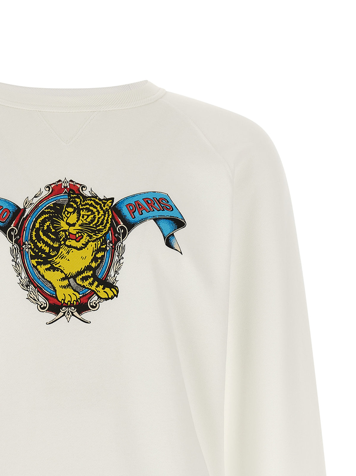 Sweat-shirt Kenzo en viscose blanche pour un confort optimal