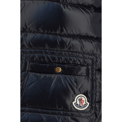 Moncler Chaqueta sin mangas de poliamida negra