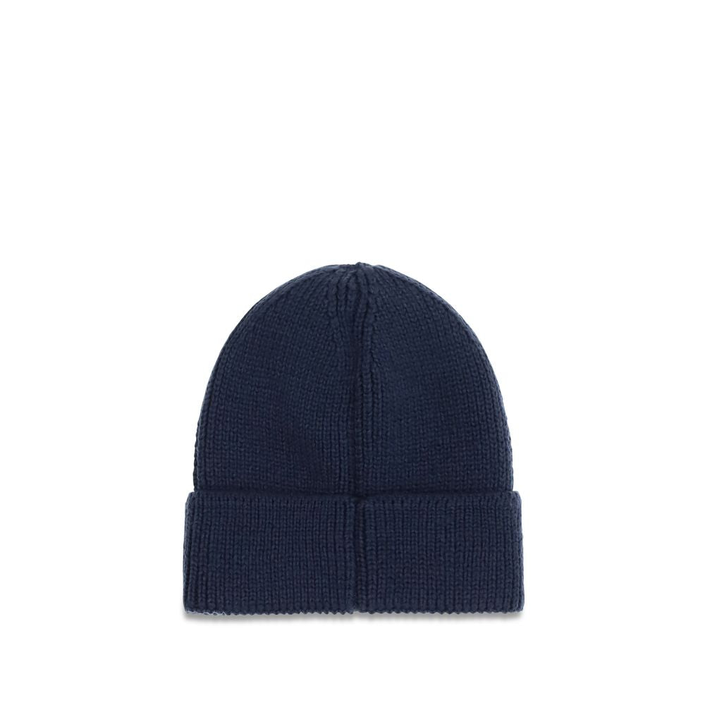 The North Face Blue Marabou Soft Ribbed Beanie