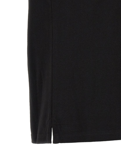 Camisa Polo Moncler De Algodón Negro Vestimenta Diaria