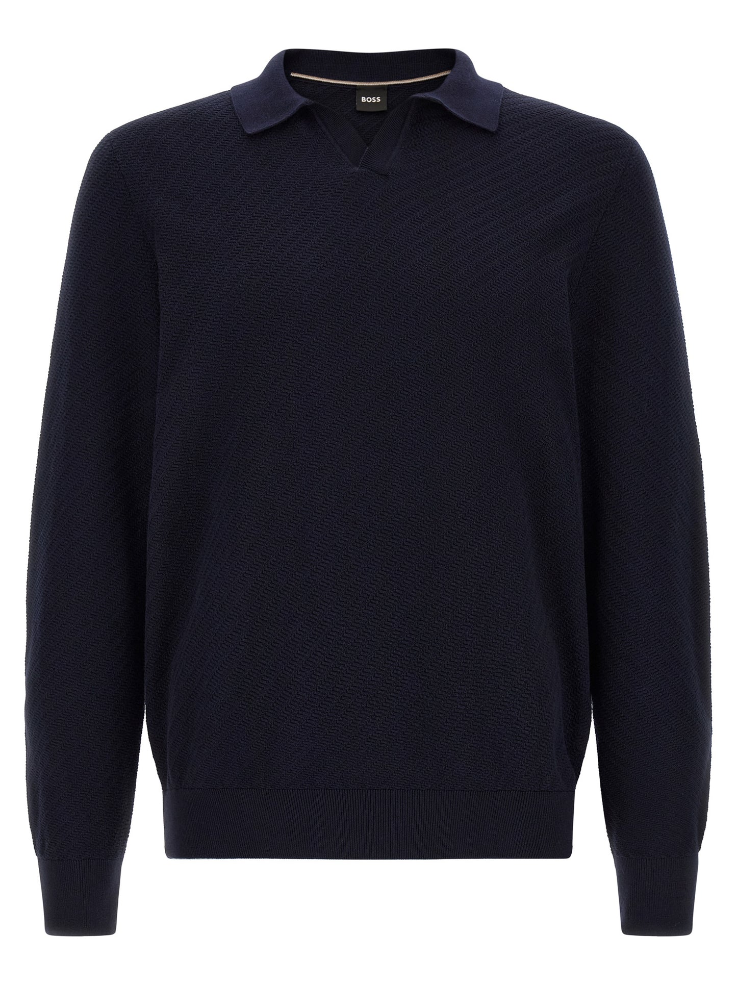 Camiseta Polo Azul De Algodón Hugo Boss Modelo H Lomarino
