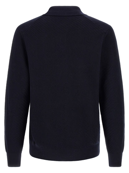 Camiseta Polo Azul De Algodón Hugo Boss Modelo H Lomarino