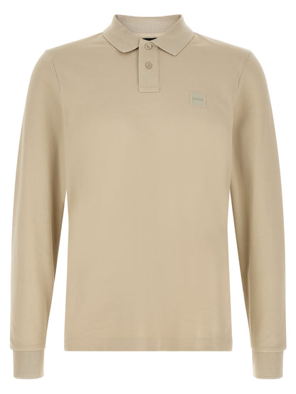Hugo Boss Classic Beige Cotton Polo Shirt