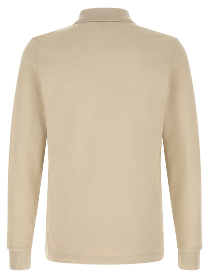 Hugo Boss Classic Beige Cotton Polo Shirt