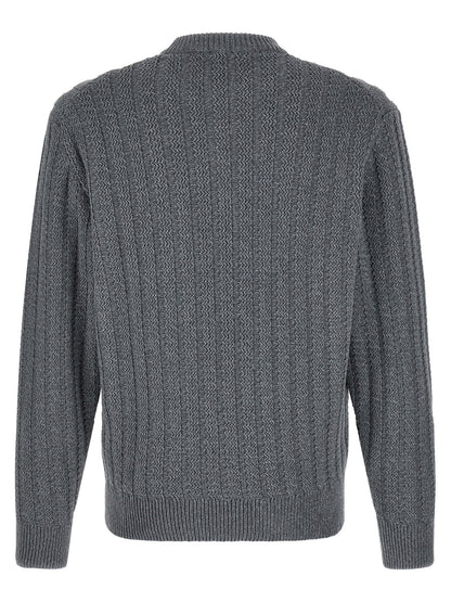 Hugo Boss Grey Cotton Cardigan - Soft Everyday Comfort