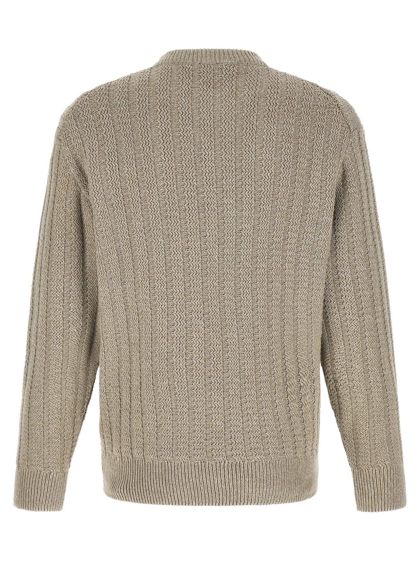 Hugo Boss Straight-Cut Cotton Cardigan Beige