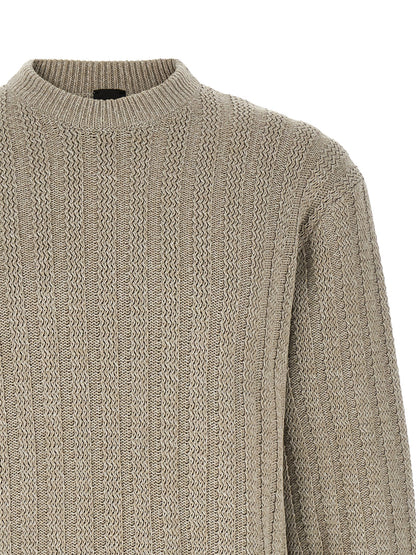 Hugo Boss Straight-Cut Cotton Cardigan Beige
