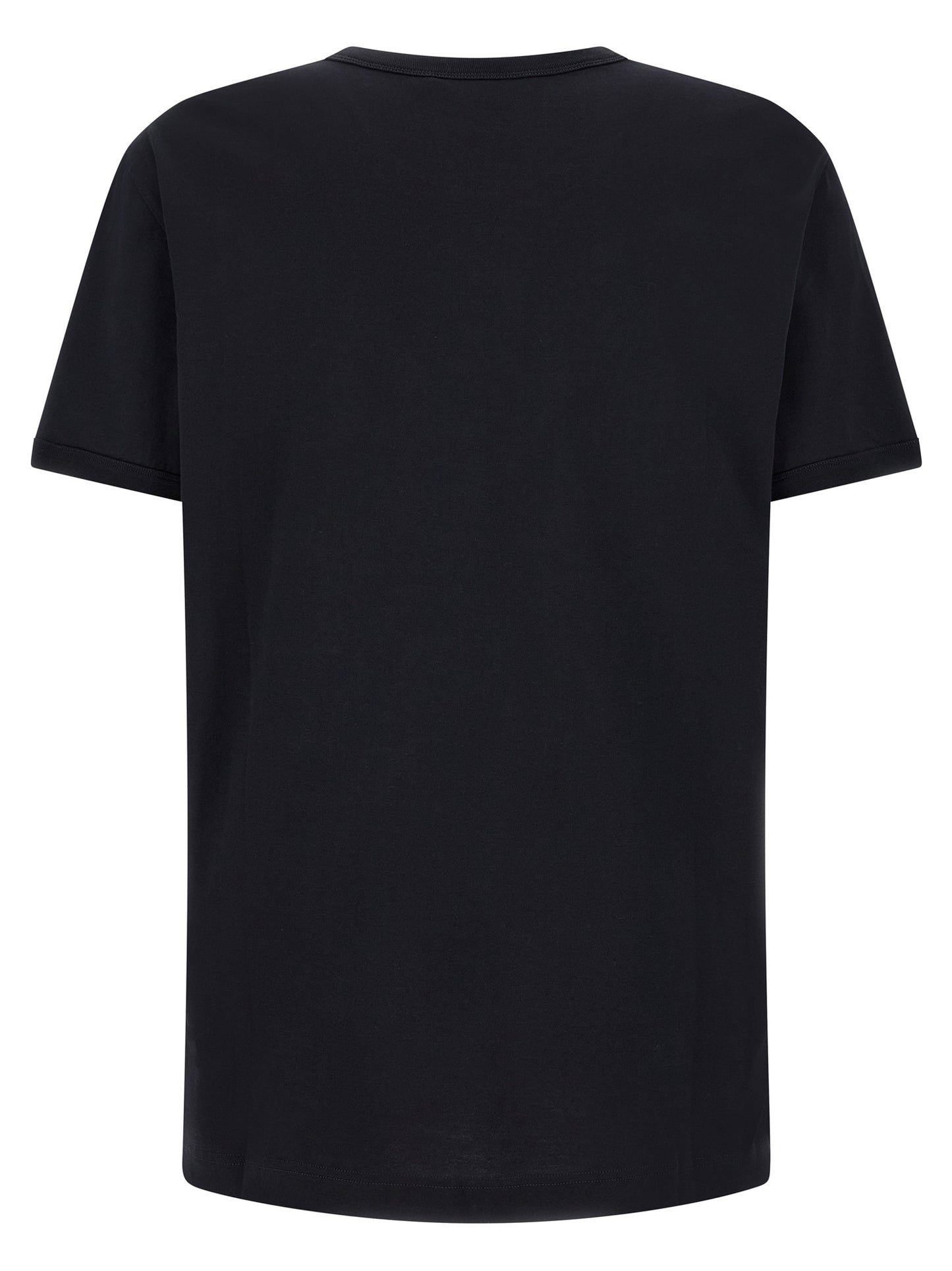 Camiseta de algodón azul Dolce & Gabbana