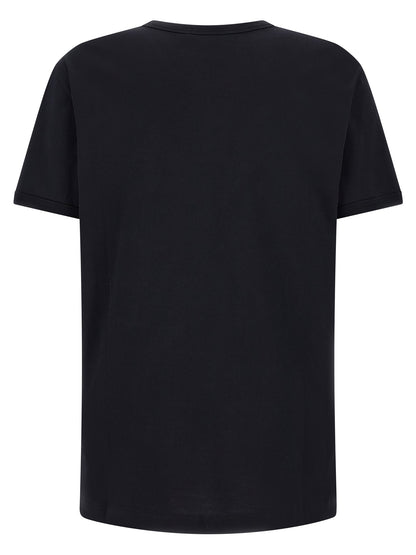 Camiseta de algodón azul Dolce & Gabbana
