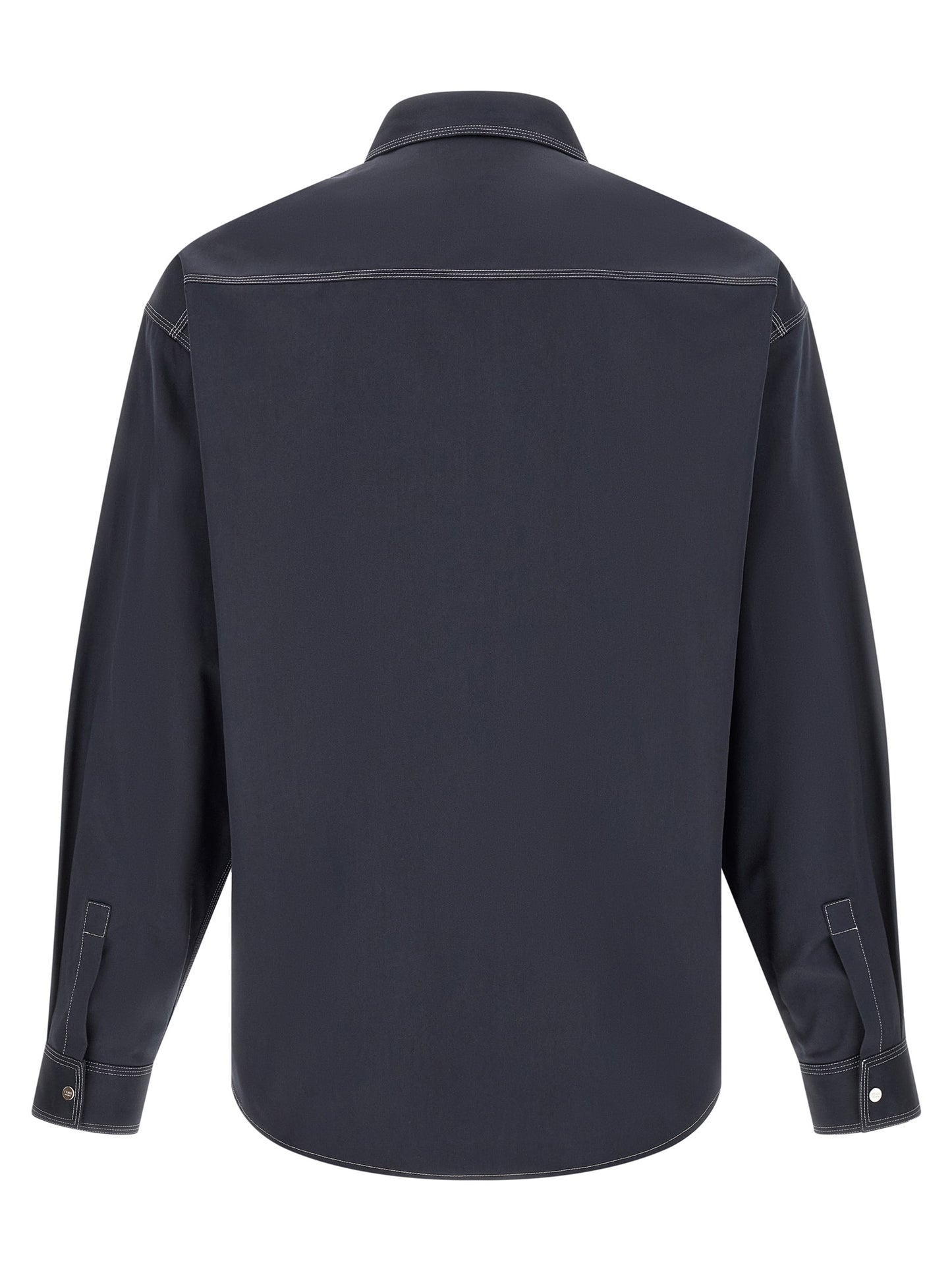 Blusa Fendi de algodón azul