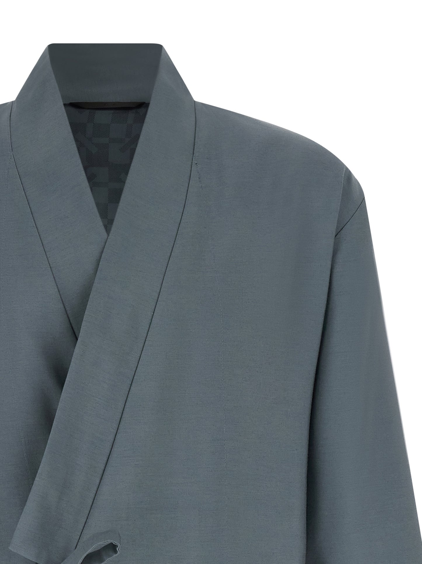 Blazer de lana gris Kenzo