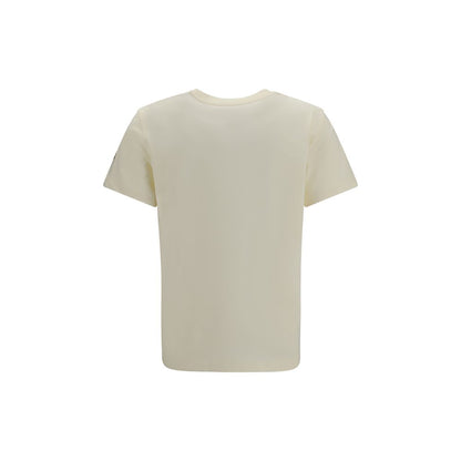 Moncler Camiseta de Algodón Beige