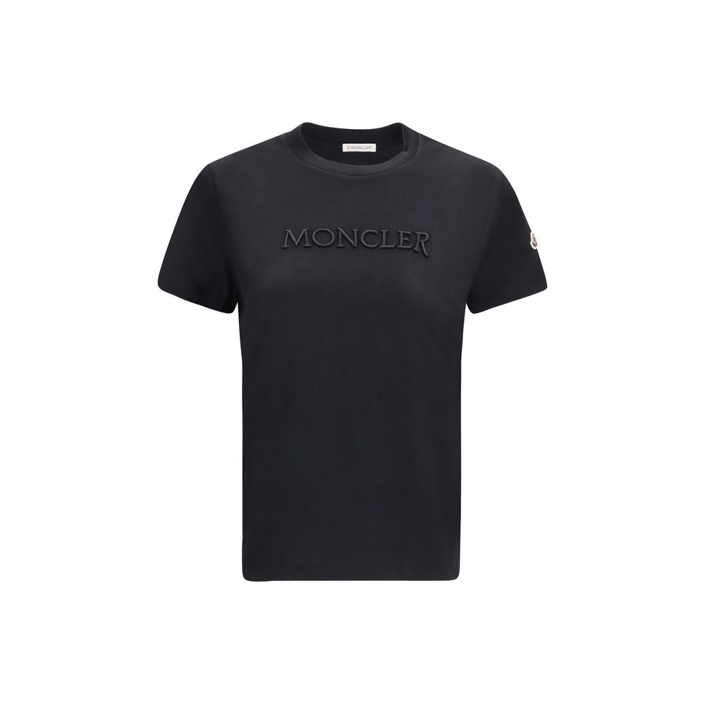 Camiseta Moncler de algodón negro