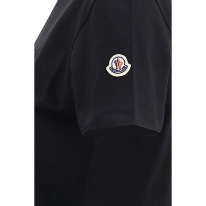Camiseta Moncler de algodón negro