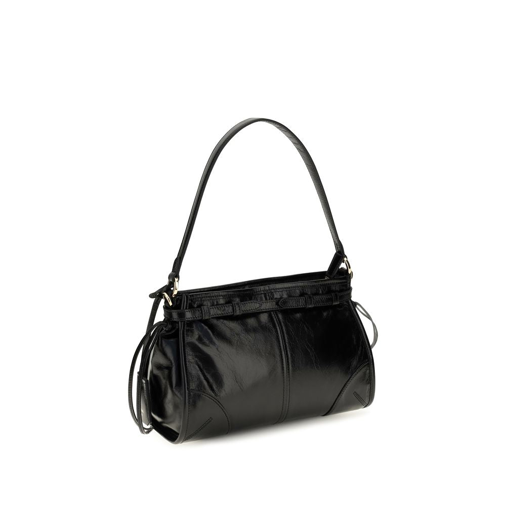 Bolso de mano Prada de piel de becerro negra Bos Taurus