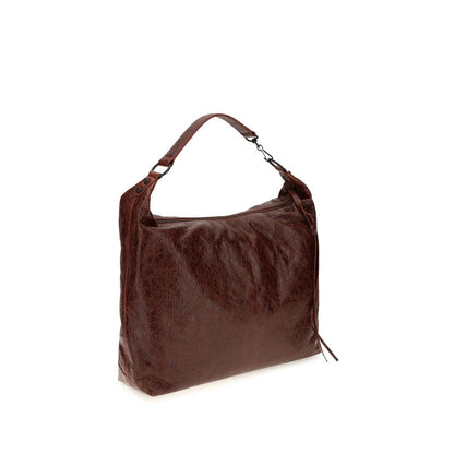 Bolso de Hombro Balenciaga Burdeos de Cordero Ovis Aries Aries