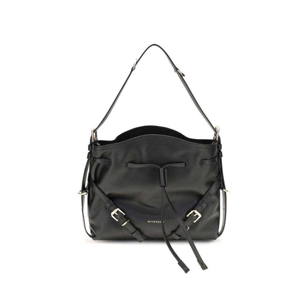 Bolso tipo cesta Givenchy de piel de becerro negra Bos Taurus