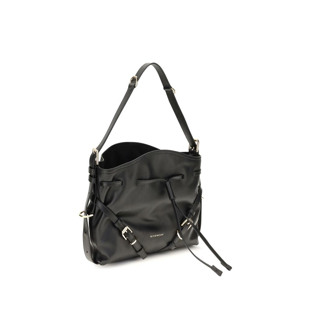 Bolso tipo cesta Givenchy de piel de becerro negra Bos Taurus