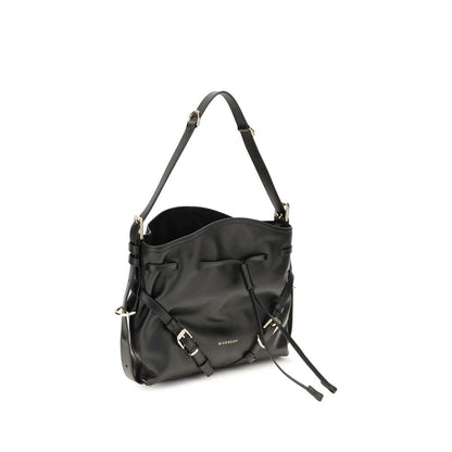 Bolso tipo cesta Givenchy de piel de becerro negra Bos Taurus