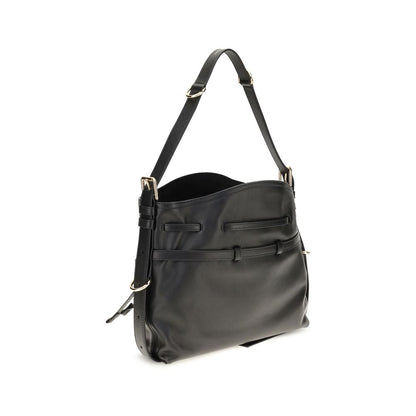 Bolso tipo cesta Givenchy de piel de becerro negra Bos Taurus