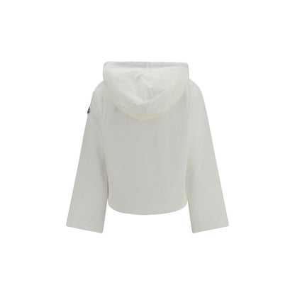 Sweat-shirt Moncler en coton blanc