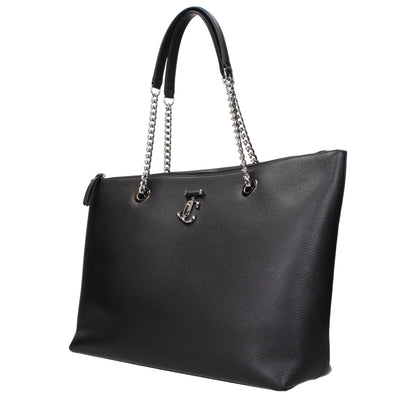 Bolso de hombro Jimmy Choo de cuero negro