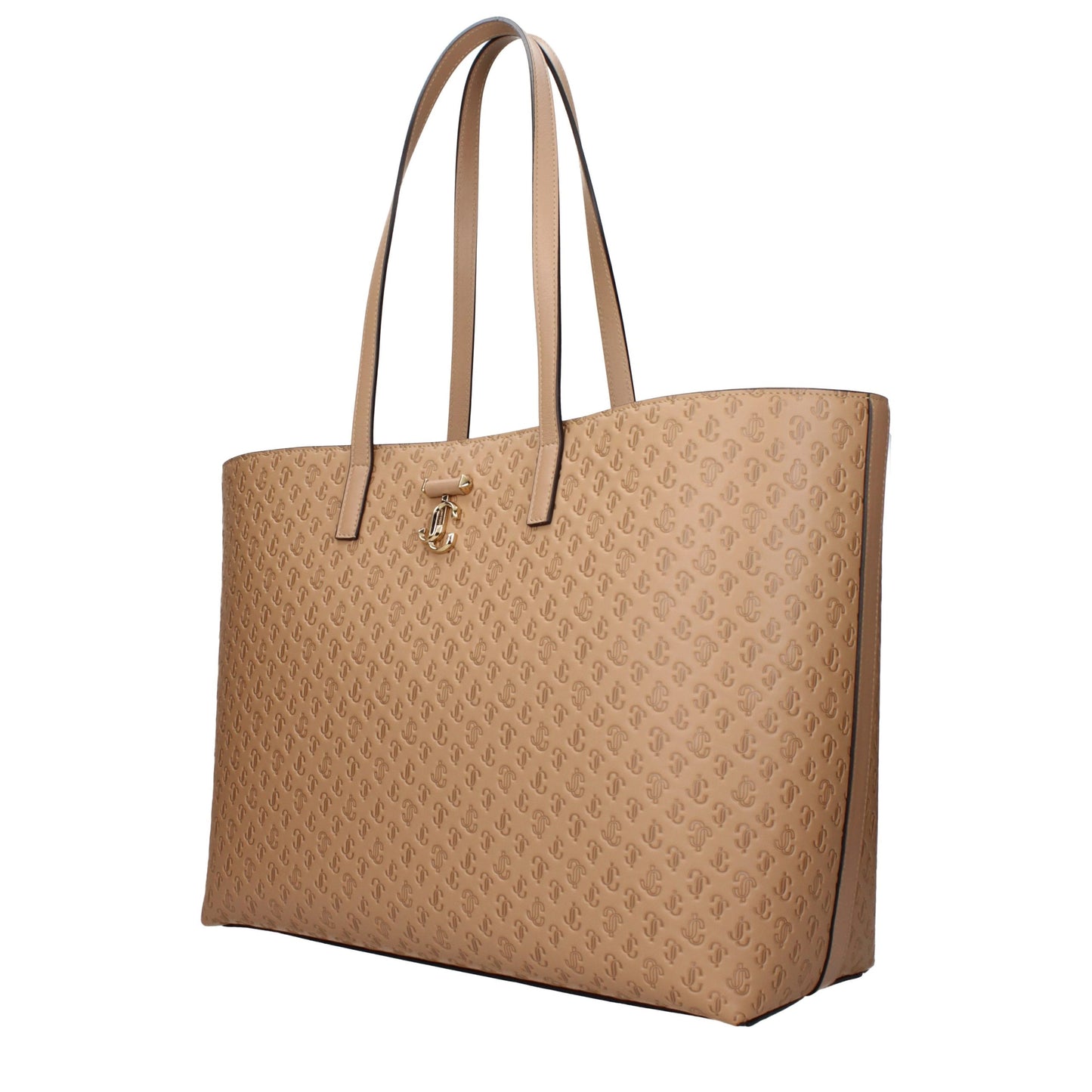 Bolso de Hombro Jimmy Choo de Cuero Marrón