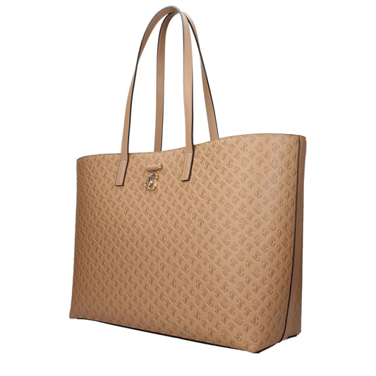 Bolso de Hombro Jimmy Choo de Cuero Marrón
