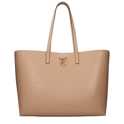 Bolso de Hombro Jimmy Choo de Cuero Marrón