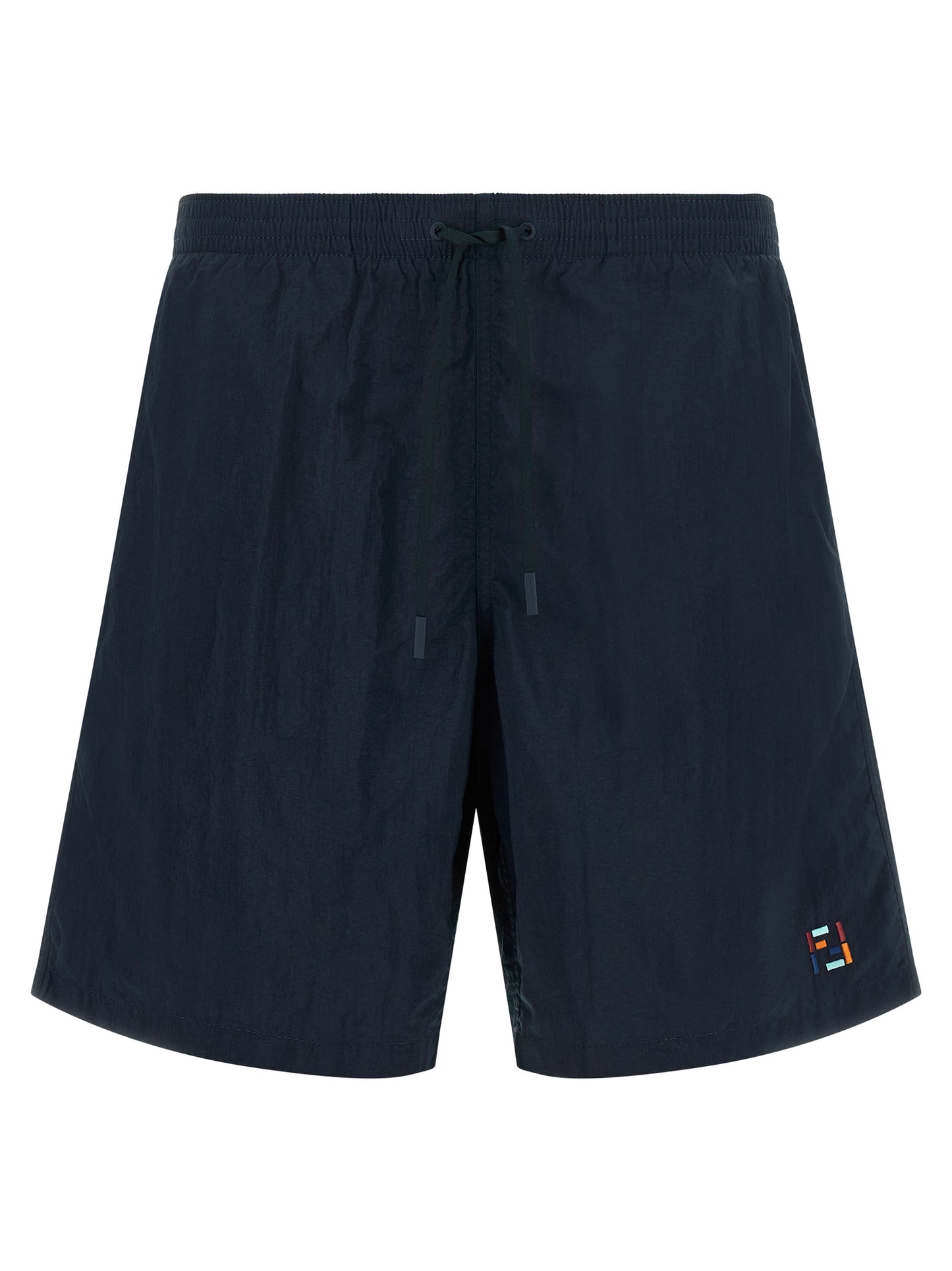 Bermudas de baño de poliamida Fendi azul