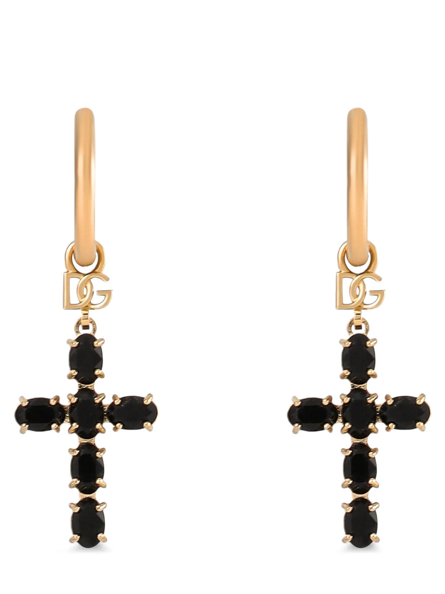 Pendientes Dolce & Gabbana de latón negros