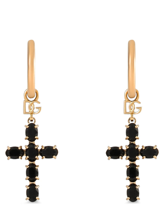 Pendientes Dolce & Gabbana de latón negros