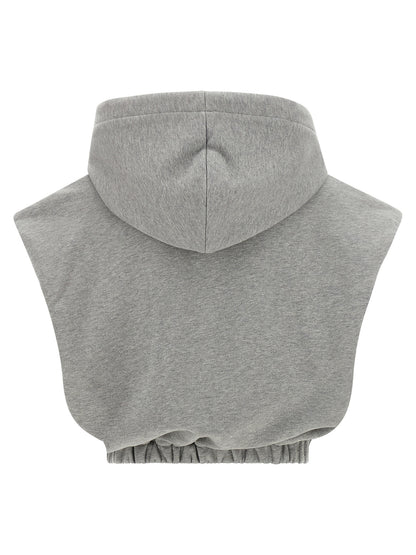 Sudadera Fendi de Algodón Gris