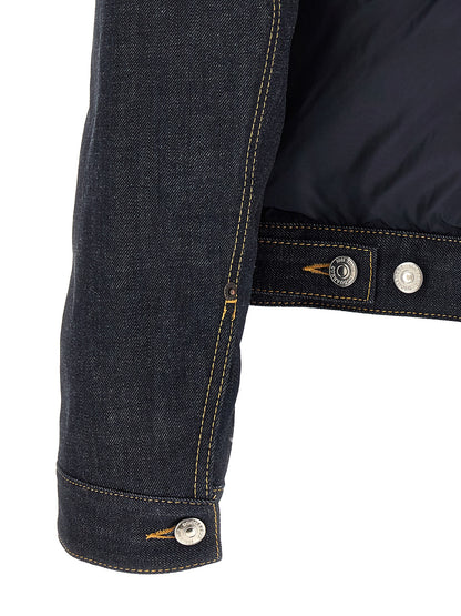 Dsquared² Blue Cotton Denim Jacket