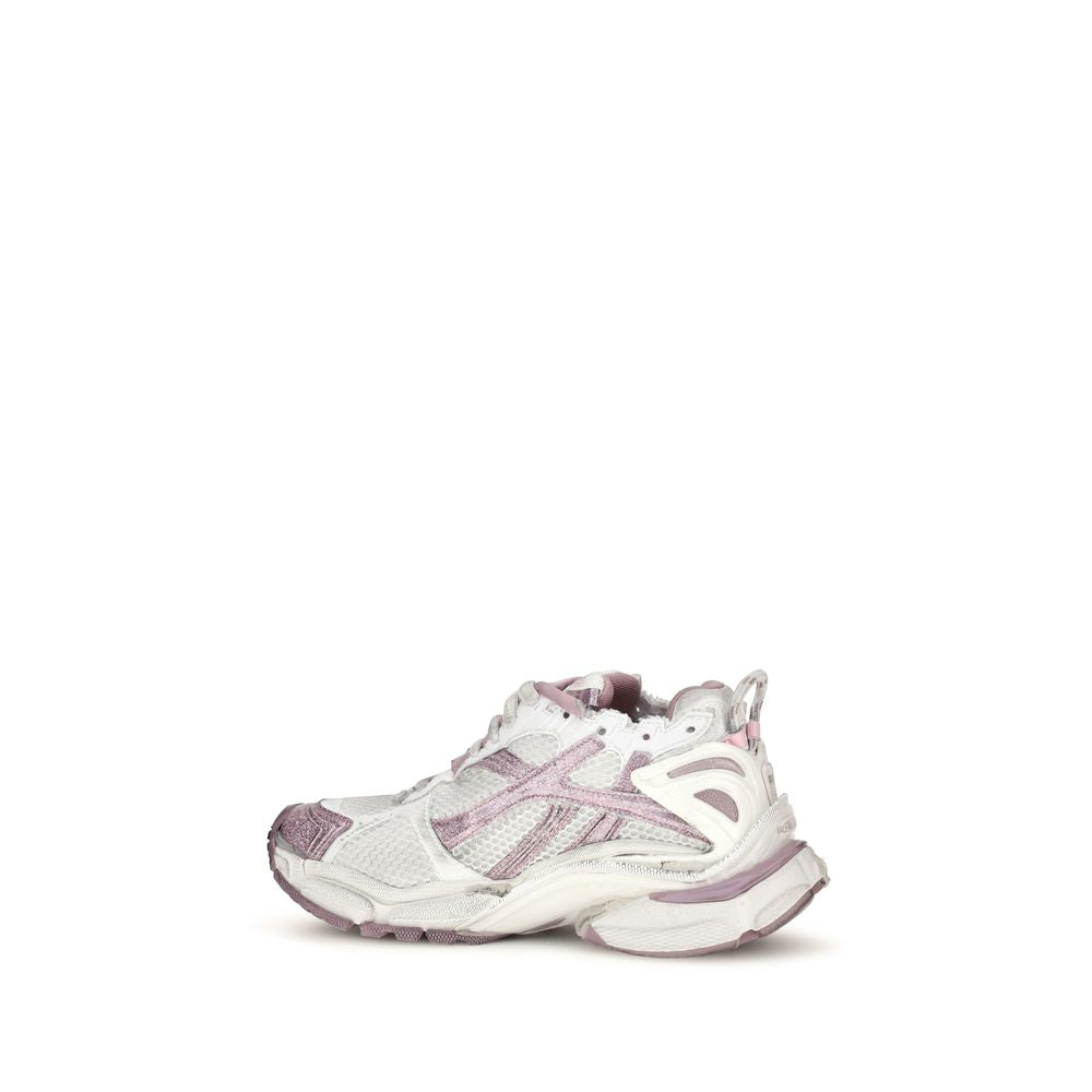 Baskets Balenciaga violettes en polyester
