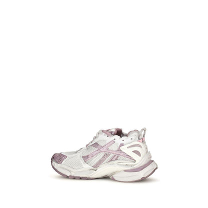 Baskets Balenciaga violettes en polyester
