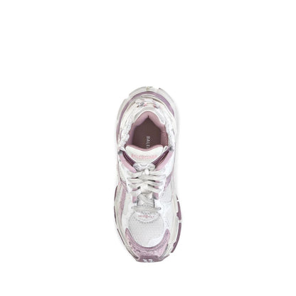 Baskets Balenciaga violettes en polyester